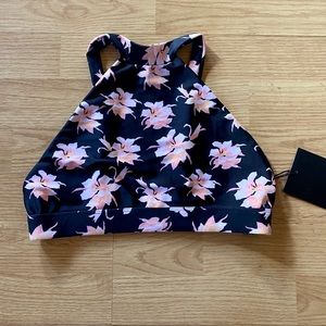 ACACIA Black Vintage Aloha Top *BRAND NEW*